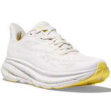 Tenis Hoka CLIFTON 9 Blanco Amarillo Mujer