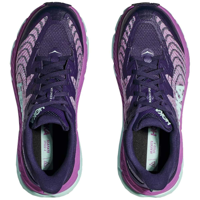 Tenis Hoka MAFATE SPEED 4 Running Trail Morado Mujer