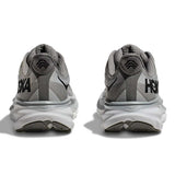 Tenis Hoka CLIFTON 9 WIDE Gris Negro Hombre