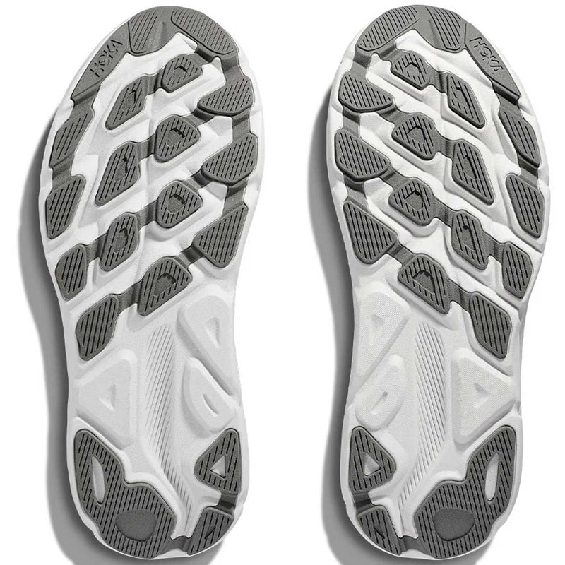 Tenis Hoka CLIFTON 9 WIDE Gris Negro Hombre