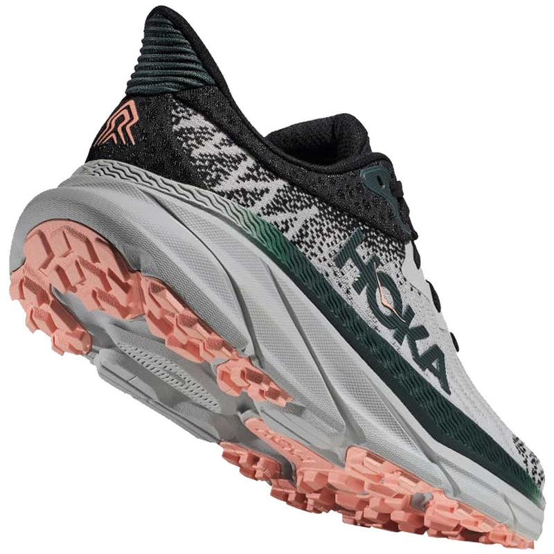 Tenis Hoka Trail CHALLENGER ATR 7 Gris Verde Mujer