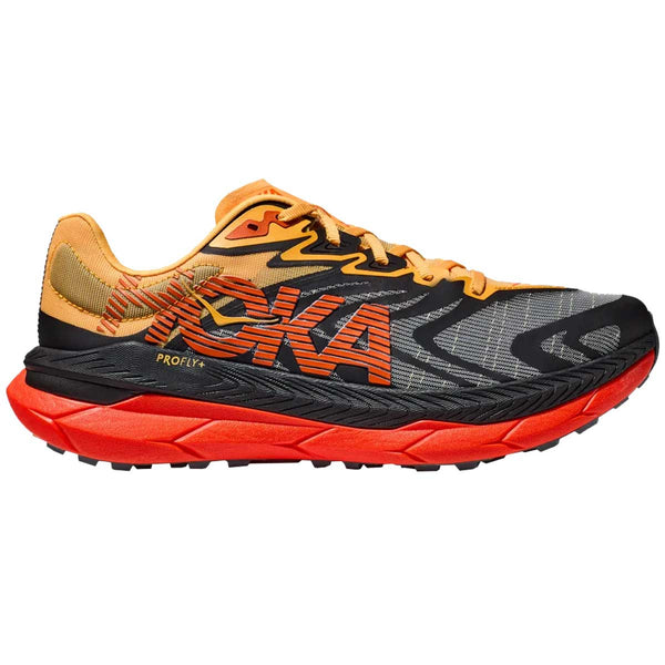 Tenis Hoka TECTON X 2 Trail Running Negro Naranja Hombre