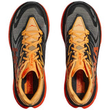 Tenis Hoka TECTON X 2 Trail Running Negro Naranja Hombre