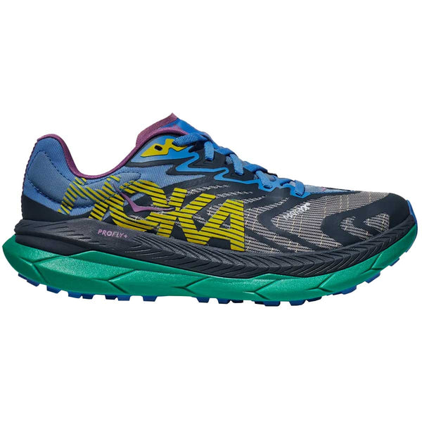 Tenis Hoka TECTON X 2 Trail Negro Azul Hombre