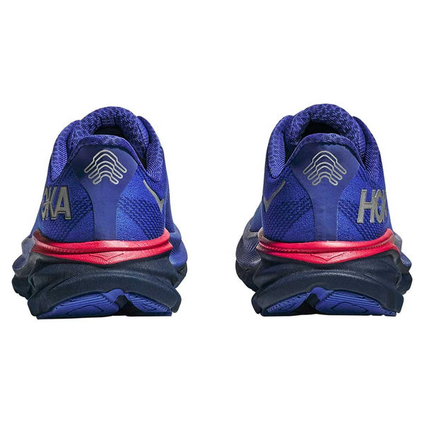Tenis Hoka Running CLIFTON 9 GTX Azul Rosa Mujer