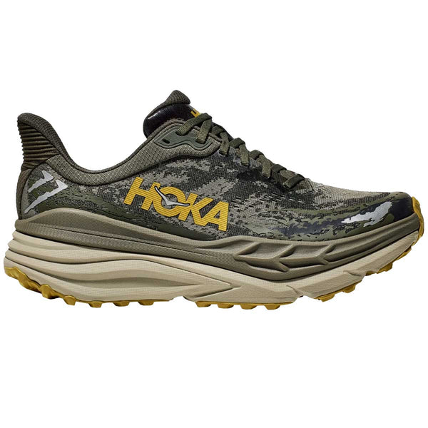 Tenis Hoka Trail Running STINSON ATR 7 Verde Multi Hombre