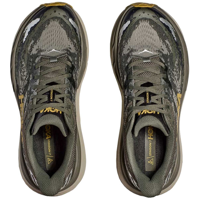 Tenis Hoka Trail Running STINSON ATR 7 Verde Multi Hombre
