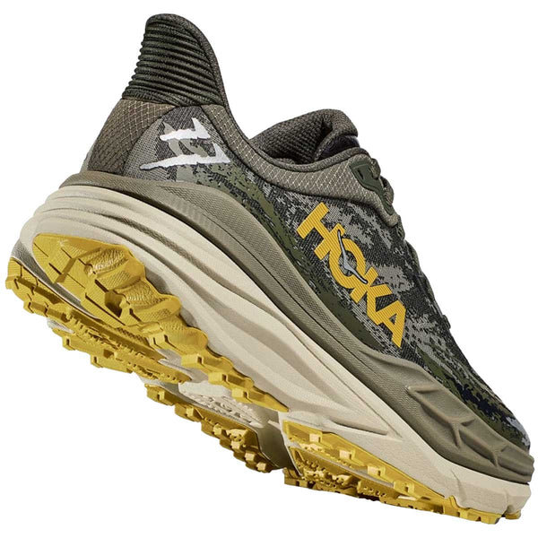 Tenis Hoka Trail Running STINSON ATR 7 Verde Multi Hombre