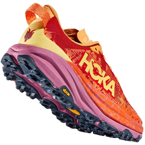 Tenis Hoka Trail Running SPEEDGOAT 6 Naranja Hombre