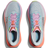 Tenis Hoka Running MACH 6 Gris Rosa Mujer