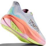 Tenis Hoka Running MACH 6 Gris Rosa Mujer