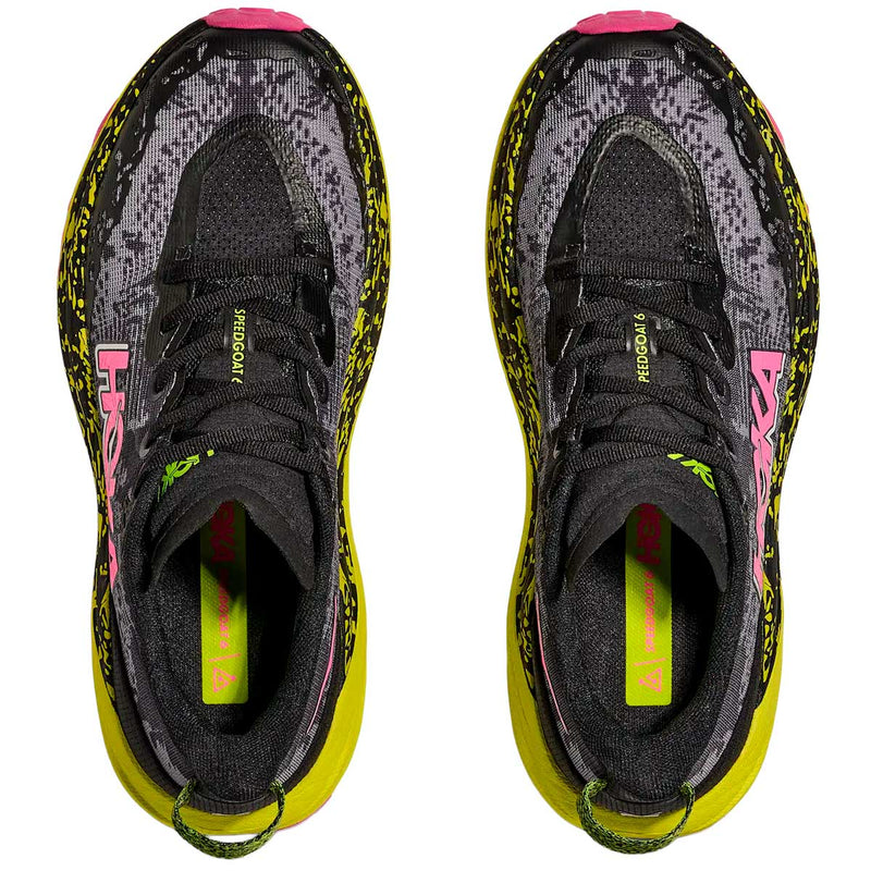 Tenis Hoka Trail Running SPEEDGOAT 6 Neon Citrus Mujer