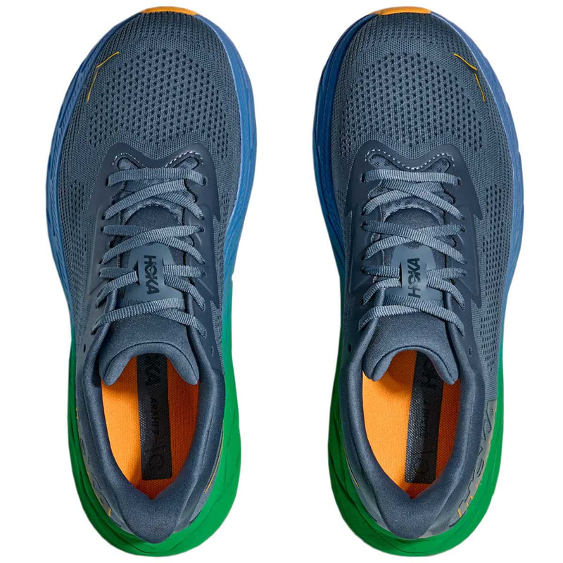 Tenis Hoka Running ARAHI 7 Azul Verde Hombre