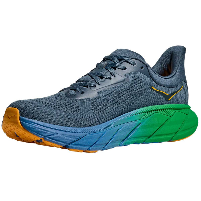 Tenis Hoka Running ARAHI 7 Azul Verde Hombre