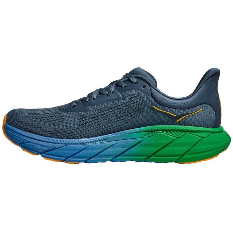 Tenis Hoka Running ARAHI 7 Azul Verde Hombre