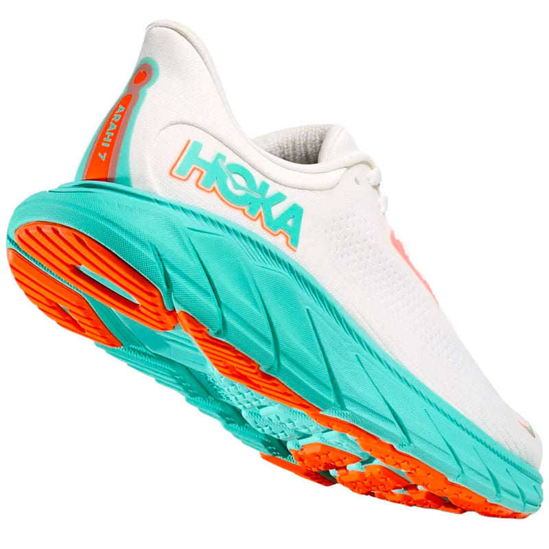 Tenis Hoka ARAHI 7 Running Blanco Aqua Mujer