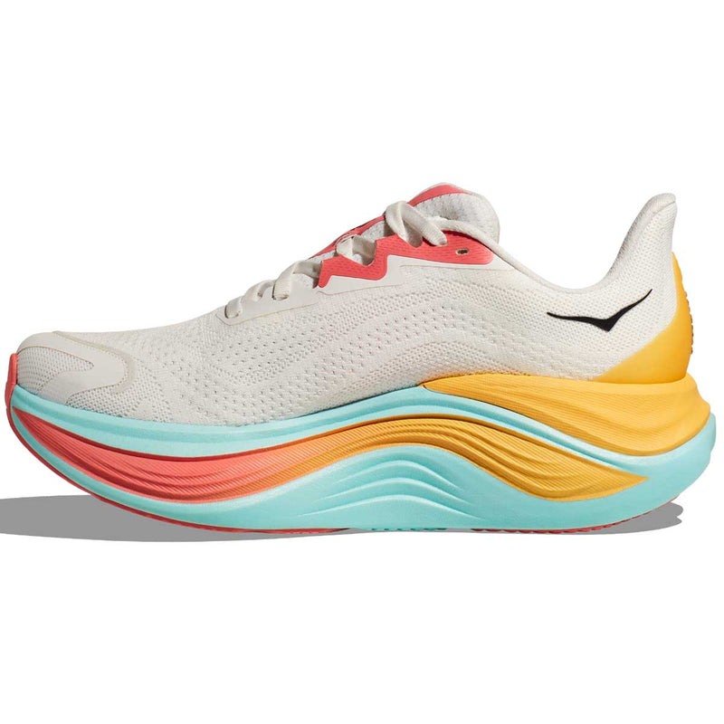 Tenis Hoka SKYWARD X Blanco Amarillo Mujer
