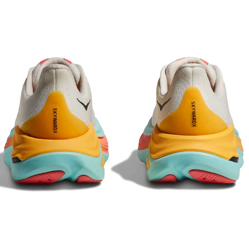 Tenis Hoka SKYWARD X Blanco Amarillo Mujer