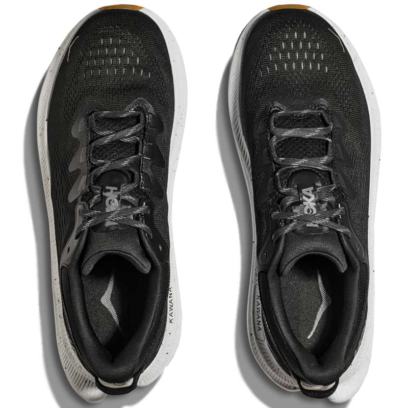 Tenis Running Hoka KAWANA 2 Negro Blanco Mujer