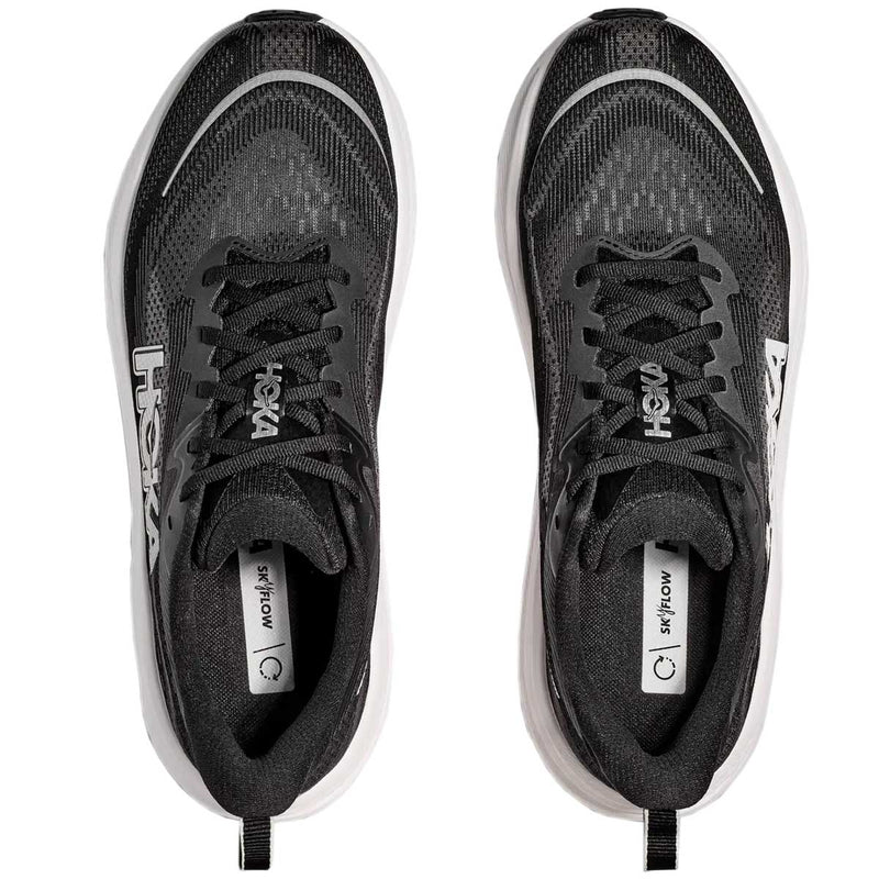 Tenis Hoka Running SKYFLOW Negro Blanco Hombre