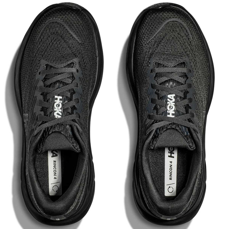 Tenis Hoka Running RINCON 4 Full Negro Mujer