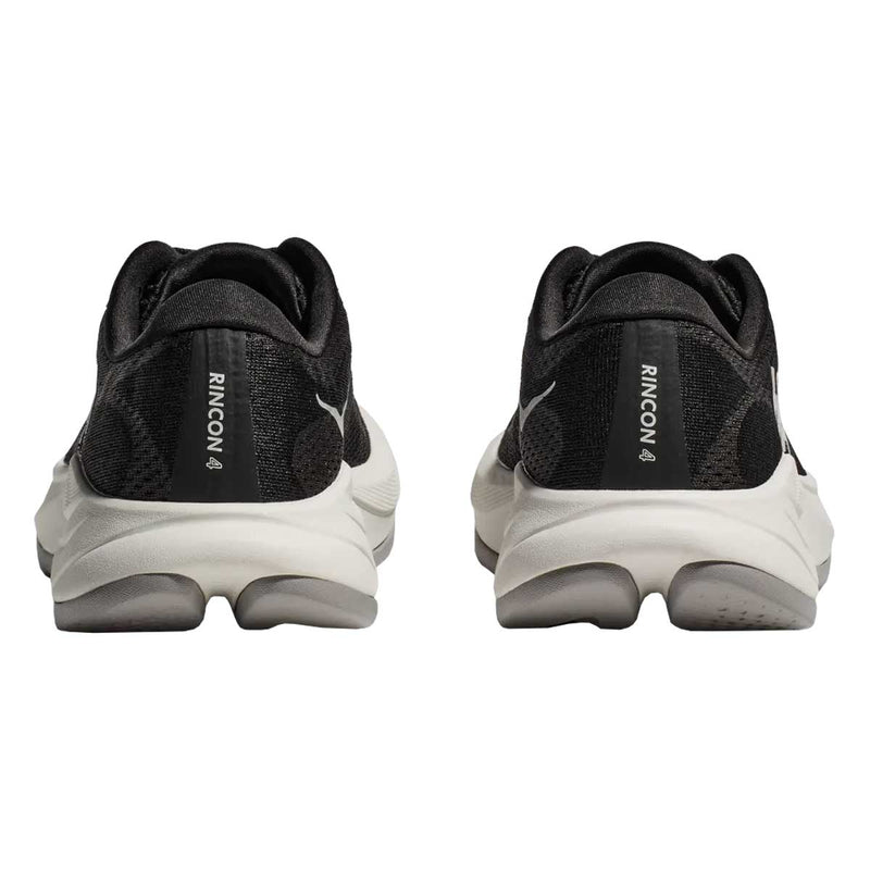 Tenis Hoka Running RINCON 4 Negro Blanco Mujer