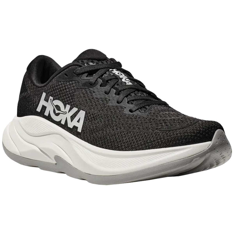 Tenis Hoka Running RINCON 4 Negro Blanco Mujer