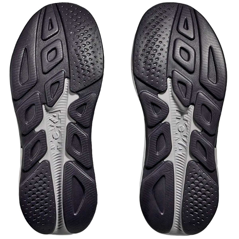 Tenis Hoka Running RINCON 4 Gris Negro Mujer