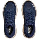 Tenis Hoka BONDI 9 Running Navy Beige Hombre