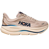 Tenis Hoka BONDI 9 Running Beige Navy Hombre