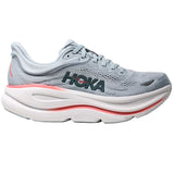 Tenis Hoka BONDI 9 Running Gris Blanco Mujer