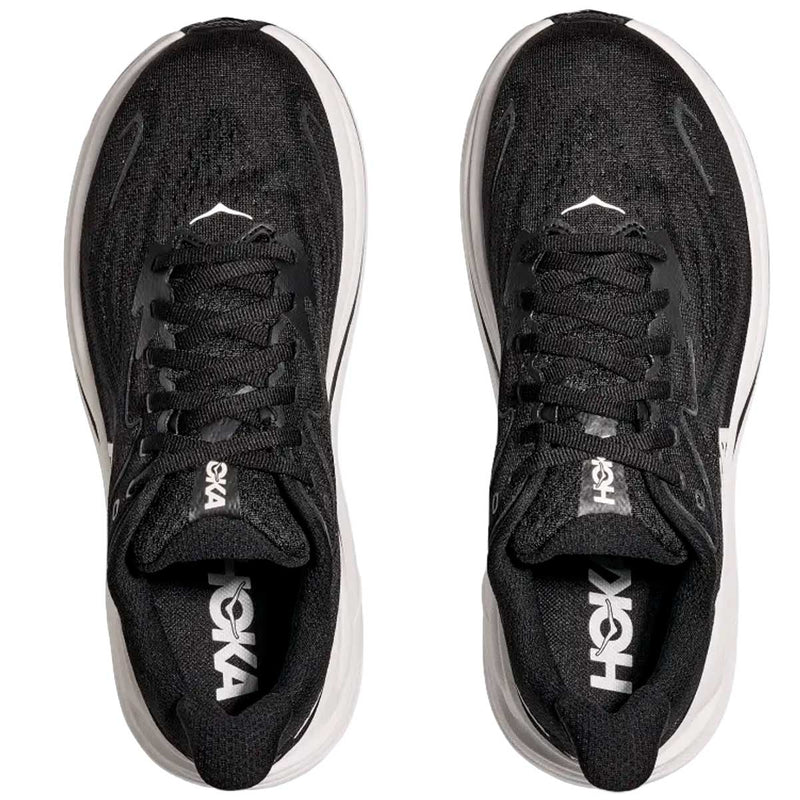 Tenis Hoka CLIFTON 10 Running Negro Blanco Hombre