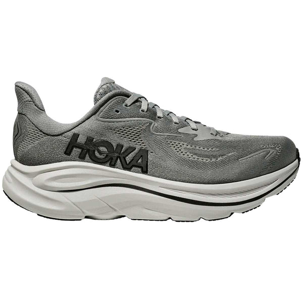 Tenis Hoka CLIFTON 10 Running Gris Galáctico Hombre