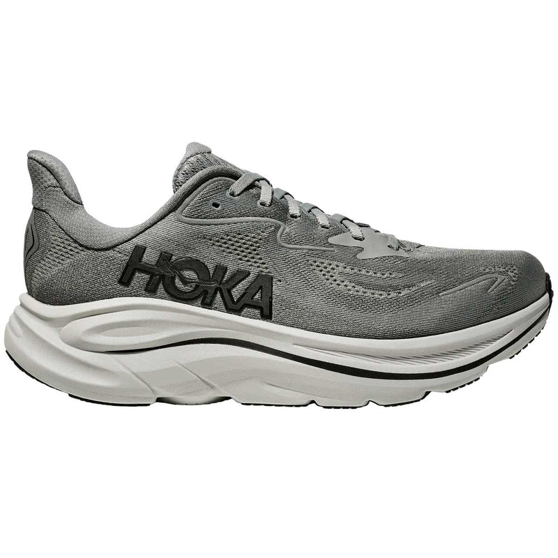 Tenis Hoka CLIFTON 10 Running Gris Galáctico Hombre