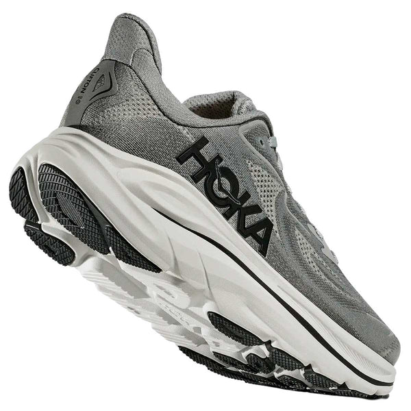 Tenis Hoka CLIFTON 10 Running Gris Galáctico Hombre
