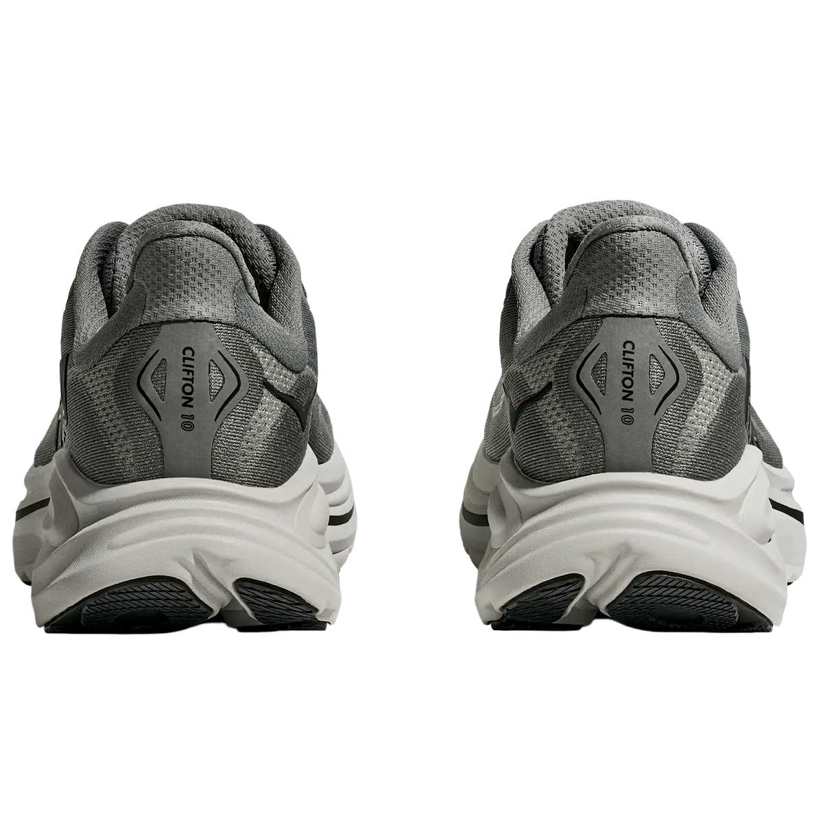 Tenis Hoka CLIFTON 10 Running Gris Galáctico Hombre