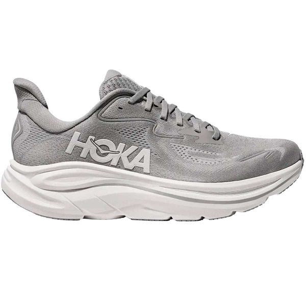 Tenis Hoka CLIFTON 10 Running Gris Blanco Hombre
