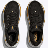 Tenis Hoka CLIFTON 10 Running Negro Gold Mujer