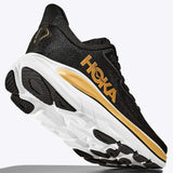 Tenis Hoka CLIFTON 10 Running Negro Gold Mujer