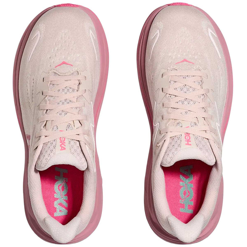 Tenis Hoka CLIFTON 10 Running Rosa Crema Mujer
