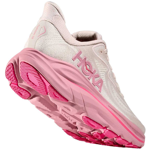 Tenis Hoka CLIFTON 10 Running Rosa Crema Mujer