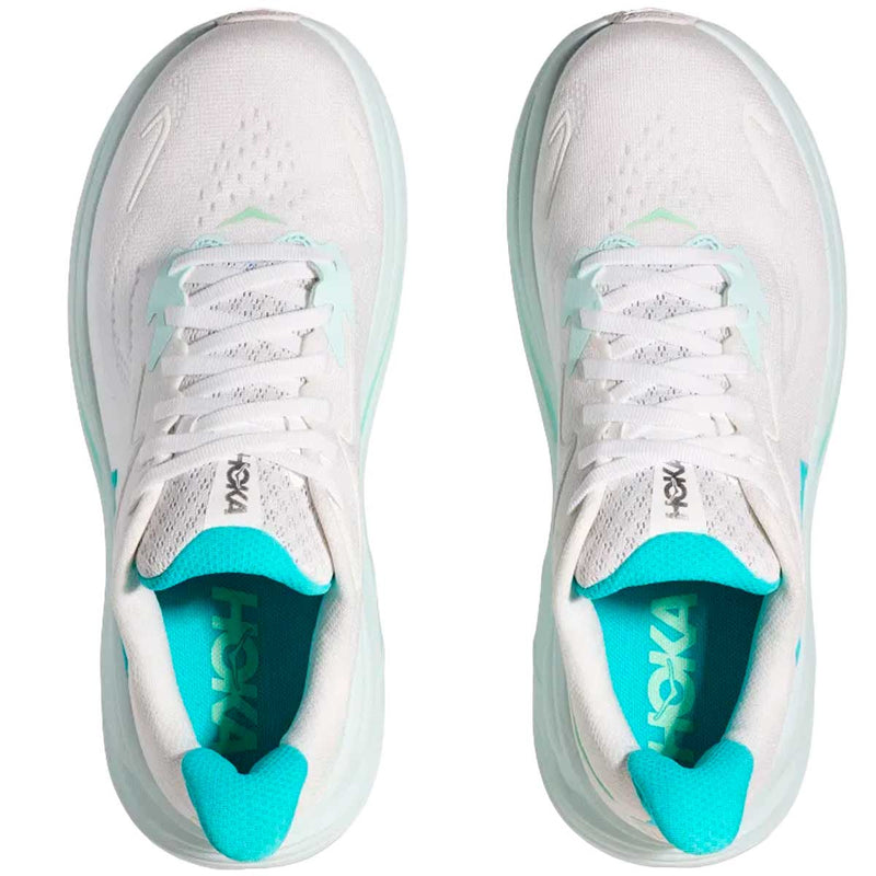 Tenis Hoka CLIFTON 10 Running Blanco Azul Mujer