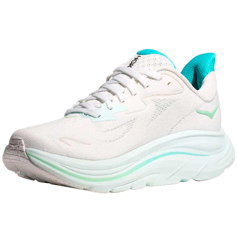 Tenis Hoka CLIFTON 10 Running Blanco Azul Mujer