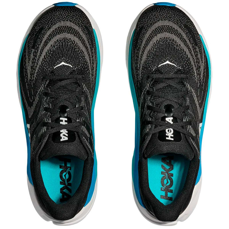 Tenis Hoka Running ARAHI 8 Negro Celeste Hombre
