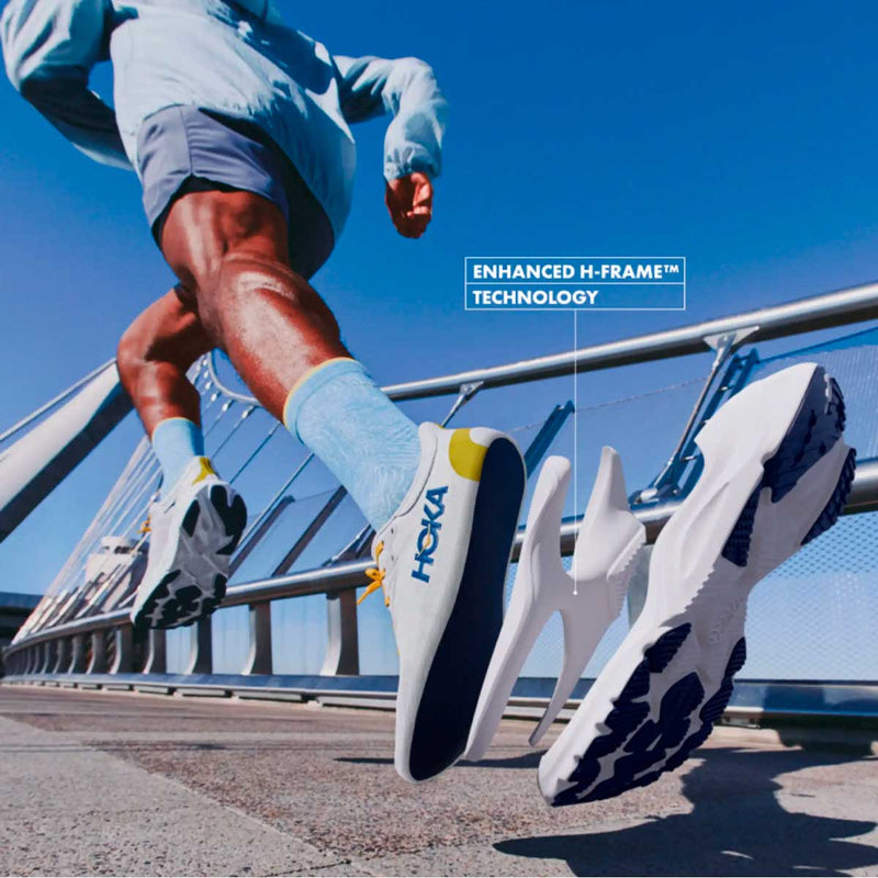 Tenis Hoka Running ARAHI 8 Gris Cósmico Hombre