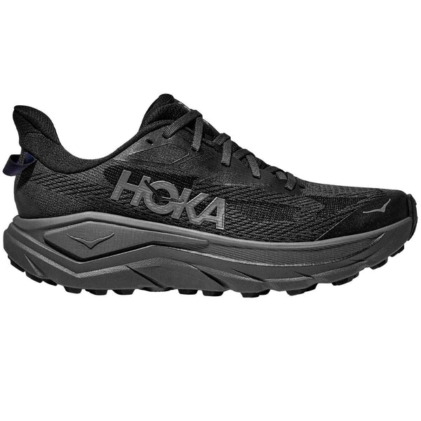 Tenis Hoka Trail Running Challenger 8 Todo Negro Hombre