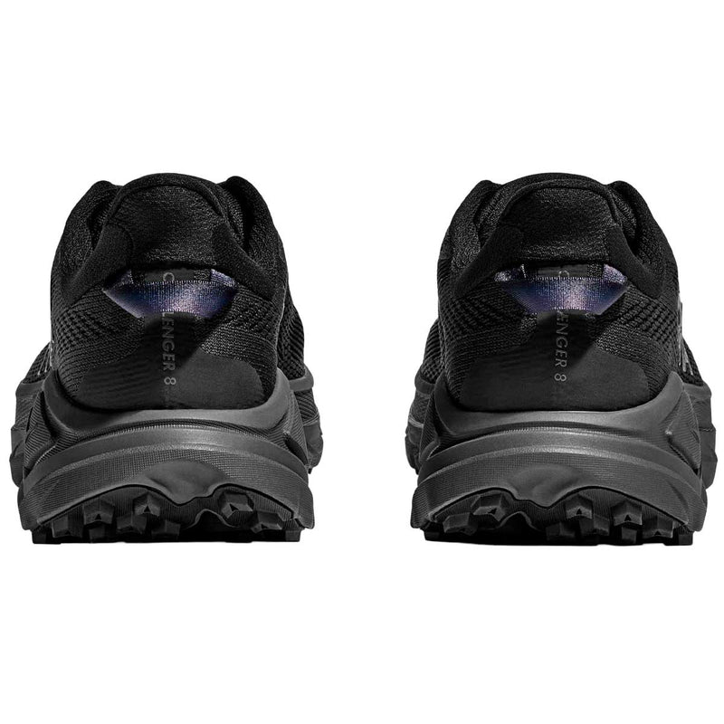 Tenis Hoka Trail Running Challenger 8 Todo Negro Hombre