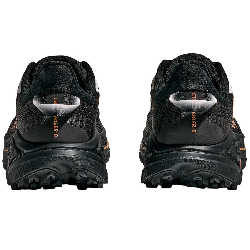 Tenis Hoka Trail Running Challenger 8 Black Gold Hombre
