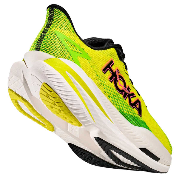Tenis Hoka Running MACH X 3 Cítrico Neón Hombre
