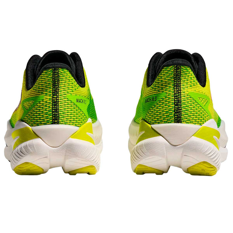 Tenis Hoka Running MACH X 3 Cítrico Neón Hombre
